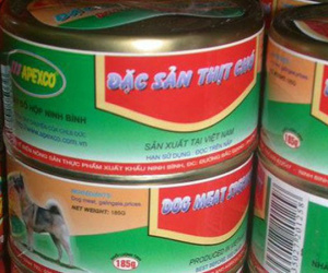 Bác tin đồn có xưởng sản xuất thịt chó đóng hộp tại Ninh Bình