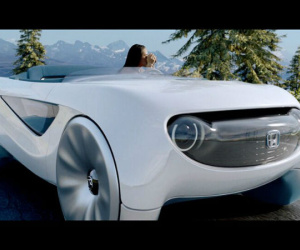 Honda tung mẫu xe concept kỳ lạ gây tò mò người xem về công nghệ xe tự lái