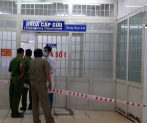 Nổ súng ở bệnh viện Trưng Vương, nghi bệnh nhân tự tử