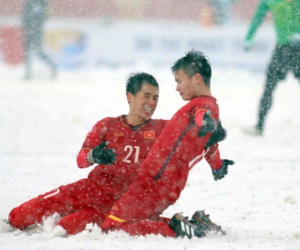 'Cầu vồng tuyết' của Quang Hải CHÍNH THỨC trở thành biểu tượng U23 châu Á