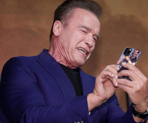 'Kẻ hủy diệt' Arnold Schwarzenegger lấy ảnh bị chế làm ốp lưng cho iPhone 11