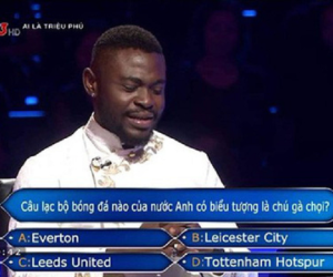 Ai là triệu phú gây sốc khi đưa ra câu hỏi sai về biểu tượng của CLB Tottenham Hotspur