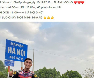 Phượt thủ khoe đi xe máy xuyên Việt trong gần 20 giờ thừa nhận bịa chuyện