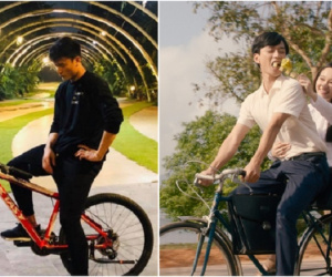 Bận rộn lắm vẫn cố bắt trend 'chú Ngạn' cho bằng bạn bằng bè: Bùi Tiến Dũng vừa than 'một mình', dân mạng đã chỉ ngay là do xe đạp