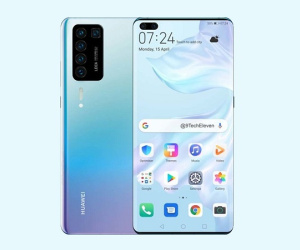 Lộ thiết kế mặt sau của Huawei P40 Pro: Cụm 5 camera, trông giống hệt Samsung Galaxy S11