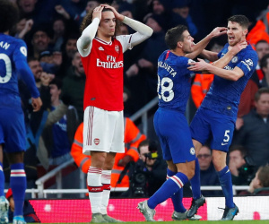Arsenal thua Chelsea trong trận đấu sân nhà đầu tiên của Mikel Arteta