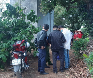 Bàng hoàng phát hiện thi thể người phụ nữ đang phân hủy trong rẫy cà phê