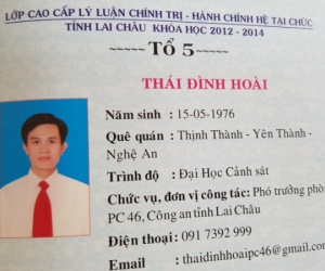 Khai trừ Đảng trưởng Phòng cảnh sát kinh tế dùng bằng THPT giả