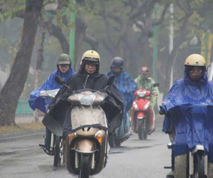 Dự báo thời tiết 2/1: Nhiều khu vực có mưa, Bắc Bộ trời rét về đêm và sáng sớm