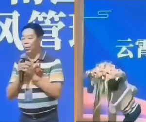 Chủ tịch công ty chết khi đang nói về bí quyết sống thọ
