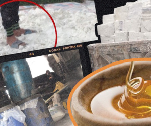 Con đường siêu bẩn sản xuất đường mạch nha, thành phần không thể thiếu để làm kẹo, mứt và bia: Thành phẩm đựng bao cám lợn, người làm dẫm chân, khạc nhổ vào nguyên liệu