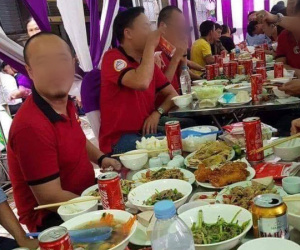 Vừa có quy định không uống rượu bia khi lái xe đã xuất hiện ngay 1 đám cưới chỉ đãi khách bằng nước ngọt: Văn minh quá chứ còn gì!