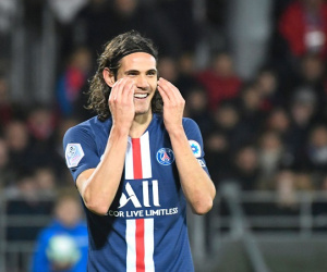 Cavani lập cú đúp, PSG thắng dễ đội.. hạng Tám tại Cup Quốc gia