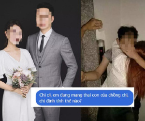 Bụng bầu vượt mặt còn bị bồ nhí của chồng hoạnh họe, cô vợ đáp một câu xanh rờn khiến đối phương 'tắt tiếng'