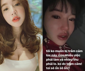 Elly Trần đăng trạng thái khóc lóc tố chồng ngoại tình khiến cô rơi vào trạng thái trầm cảm