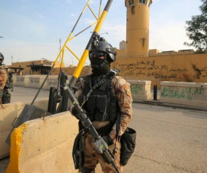 Hai quả rocket rơi gần đại sứ quán Mỹ tại Baghdad