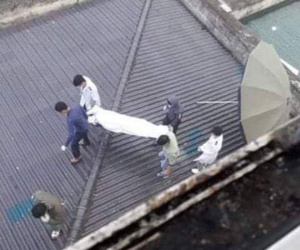 Tá hỏa phát hiện bệnh nhân tử vong trên mái nhà tại bệnh viện tỉnh Nghệ An