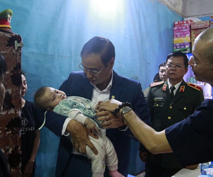 Lãnh đạo TP Hà Nội chia buồn với gia đình 3 cán bộ, chiến sỹ hy sinh tại xã Đồng Tâm