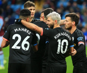 Aguero lập hat-trick lịch sử, giúp Man City đè bẹp Aston Villa 6-1