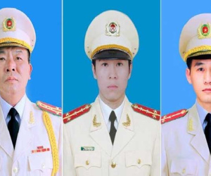 Bộ Công an tổ chức trọng thể lễ tang 3 liệt sỹ đã hy sinh trong khi làm nhiệm vụ ở xã Đồng Tâm
