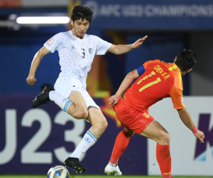Trung Quốc bị loại khỏi U23 châu Á sau trận thua Uzbekistan