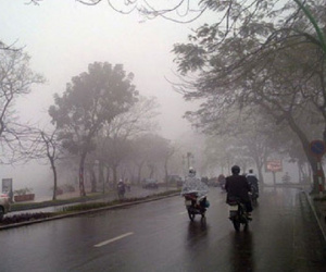 Dự báo thời tiết 14/1: Không khí lạnh tăng cường, Bắc Bộ sáng và đêm có mưa phùn