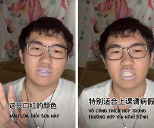 Dở khóc dở cười với kỳ phùng địch thủ của son hồng cánh sen: Mô tả là tím oải hương thời thượng đầy cuốn hút nhưng lên môi lại như bệnh liệt giường