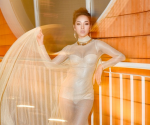Phương Trinh Jolie diện váy mỏng như sương, lot top mặc đẹp nhất tuần