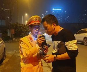 Lực lượng CSGT sẽ ra quân đều đặn để kiểm tra, xử lý 'ma men' tất cả các ngày Tết