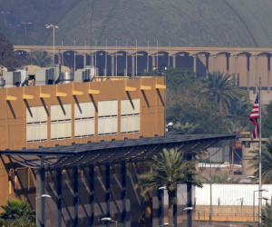 Tên lửa rơi gần đại sứ quán Mỹ tại Baghdad