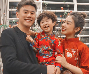 Khoảnh khắc sum vầy ngày đầu năm mới của loạt trai xinh gái đẹp, nổi nhất vẫn là "liên minh" 3 hot family đứng đầu MXH