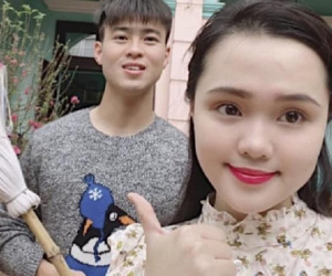 Đôi vợ chồng tuổi Tý Duy Mạnh và Quỳnh Anh hạnh phúc bên nhau, cùng dọn nhà, cùng chuẩn bị lì xì mừng năm mới