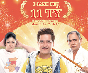 CHÍNH THỨC: 30 Chưa Phải Tết đạt doanh thu 11 tỉ, đứng đầu phòng vé Mùng 1 Tết Canh Tý
