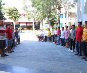 Bắt 27 đối tượng tổ chức đá gà, lắc tài xỉu ăn tiền ngày Tết