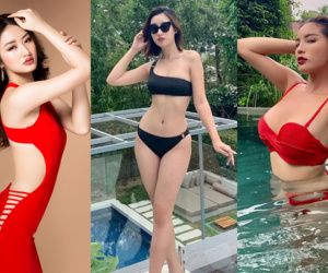 Đọ vẻ nóng bỏng của 3 hoa hậu Việt tuổi Tý