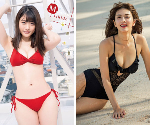 Loạt sao Nhật Bản chụp ảnh áo tắm