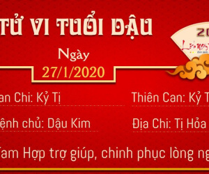 Tử vi thứ 2 ngày 27/01/2020 của 12 con giáp: Tý có cơ hội trúng thưởng, Sửu bị người khác hiểu lầm