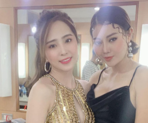 'Lan cave' và Nhã 'Về nhà đi con' đọ sắc chung khung hình: Ai mà nghĩ đều đã 32 tuổi, một người còn là mẹ 2 con!