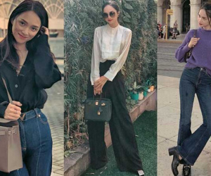 Trên thảm đỏ thì nổi hết phần thiên hạ nhưng đời thường, Hương Giang chỉ lên đồ 'hiền lành' như nàng công sở mà thôi