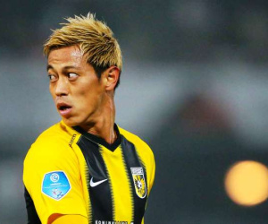 Keisuke Honda muốn được cấp... xe bọc thép nếu sang Botafogo thi đấu