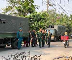 Quân đội xuất hiện ở khu vực vây bắt Tuấn 'Khỉ', kẻ xả súng tại Củ Chi