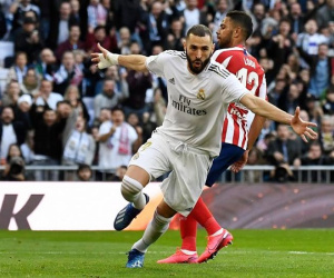Real Madrid 1-0 Atletico Madrid: Benzema giúp Los Blancos nới khoảng cách với Barca lên 6 điểm
