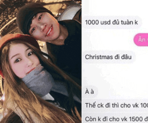 Bị mang tiếng hám tiền khi được Văn Dũng cho 1500 USD đi chơi, Vóc Đỗ lên mạng thanh minh bản thân đã chuyển khoản lại rồi