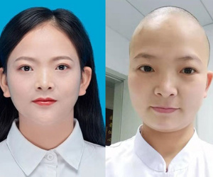 Nữ y tá quyết định hy sinh mái tóc dài óng mượt để chạy chữa cho các bệnh nhân nhiễm virus corona