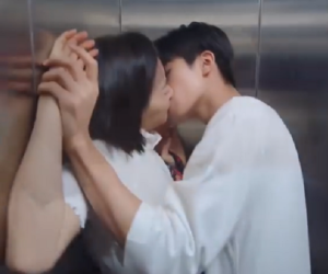 'Trạm kế tiếp là hạnh phúc': 'Bỏng mắt' với cảnh cưỡng hôn ngấu nghiến của cặp đôi chính nhưng hậu trường lại khiến khán giả 'ngã ngửa'