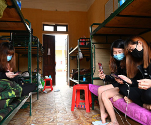 Khu cách ly phòng dịch của quân đội