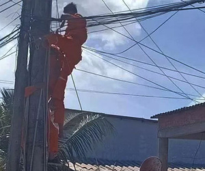Nhân viên điện lực Cà Mau bị điện giật tử vong thương tâm