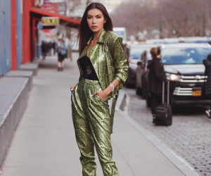 Minh Tú khoe phong cách thời trang cực ngầu tại New York Fashion Week