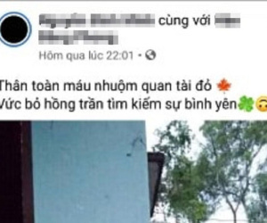 Nam thanh niên chết trong tư thế treo cổ sau khi đăng dòng trạng thái tiêu cực trên Facebook