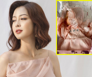 Hoa hậu Jennifer Phạm lần đầu khoe con gái thứ 4